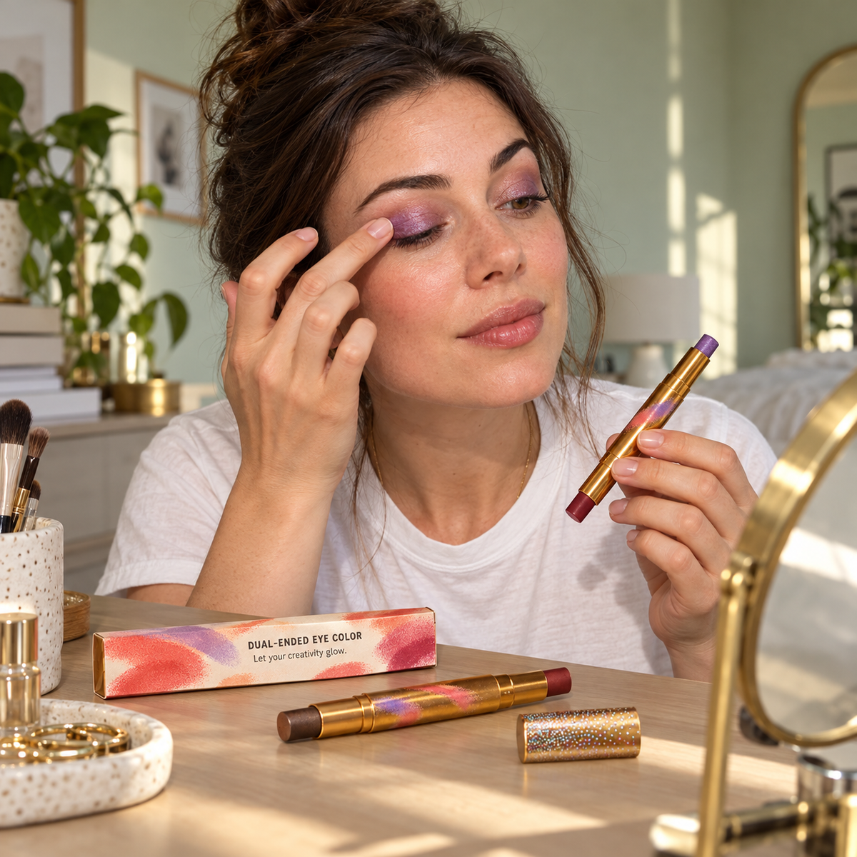 🖌️ Eyeshadow Sticks | Makeup | Vanity | Her | Watercolor Dual-Ended Color Collection