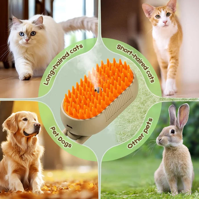 🐾 Pawlume Pet Grooming Massage Brush