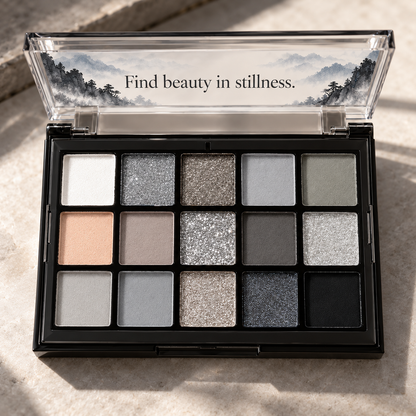 🏔️ Eyeshadow Palette | Makeup | Vanity | Her | Misty-Mountain Smoky Shade Collection
