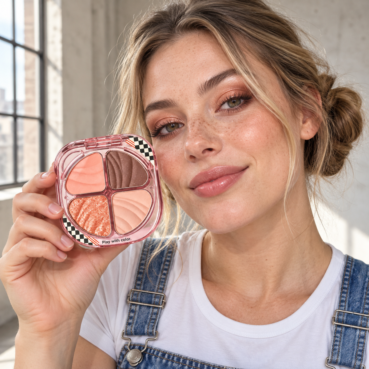 🏁 Eyeshadow Palette | Makeup | Vanity | Her | Checkerboard Warm Shade Collection