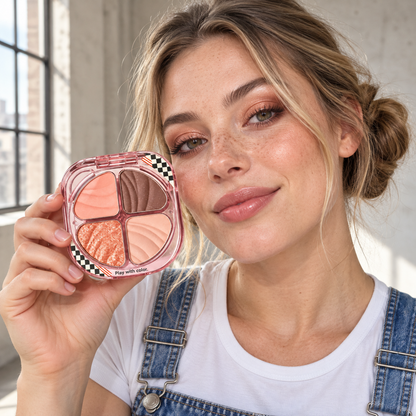 🏁 Eyeshadow Palette | Makeup | Vanity | Her | Checkerboard Warm Shade Collection