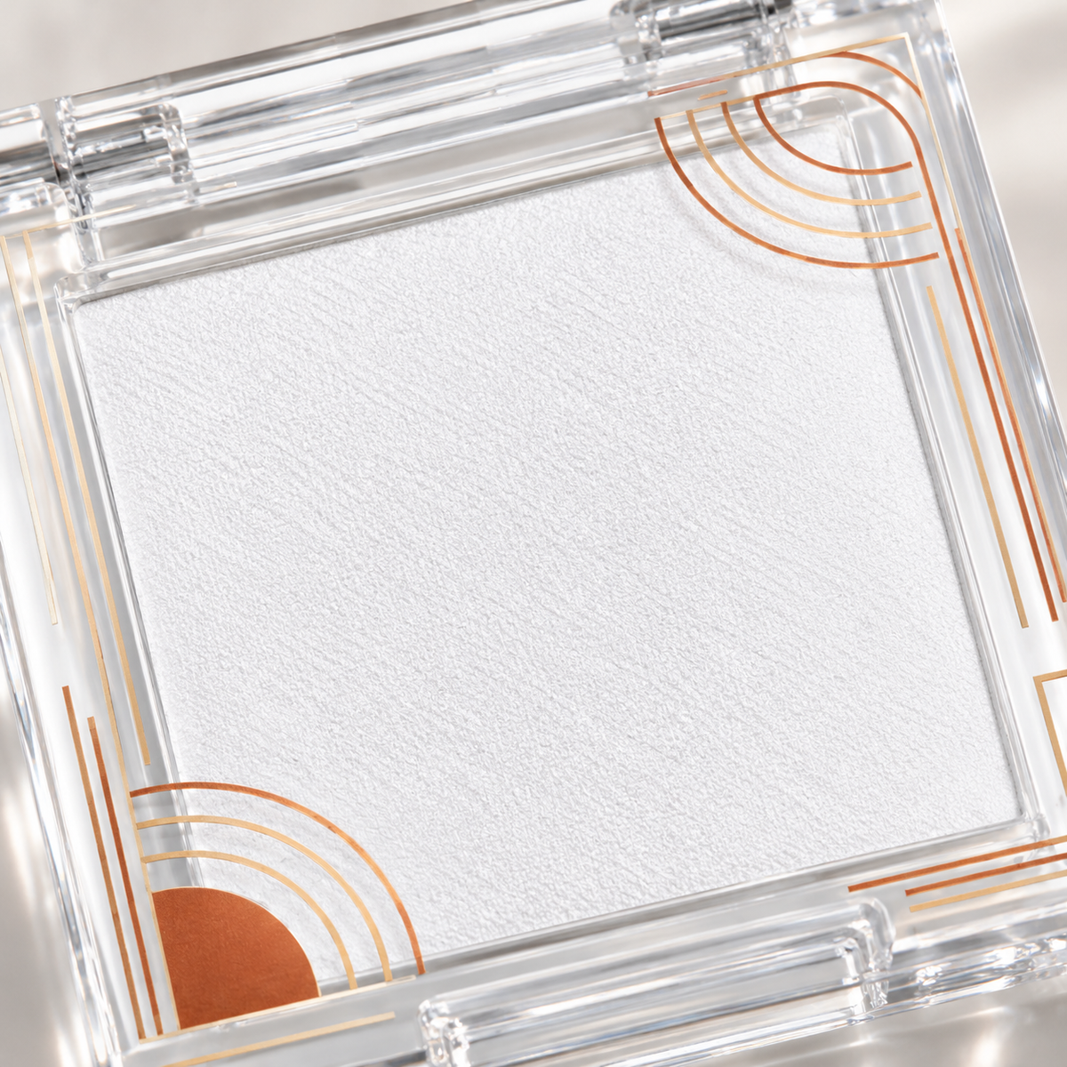 🔶 Single Eyeshadow | Makeup | Vanity | Her | Architectural Geometric Design Elegance