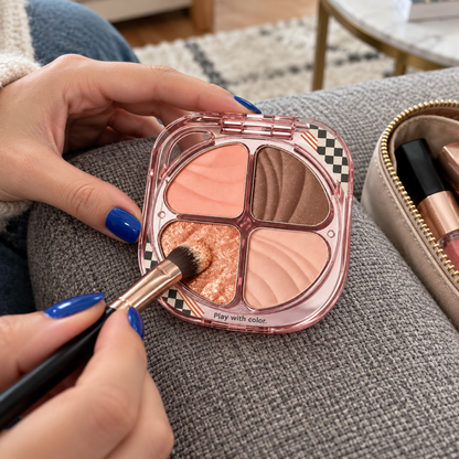 🏁 Eyeshadow Palette | Makeup | Vanity | Her | Checkerboard Warm Shade Collection