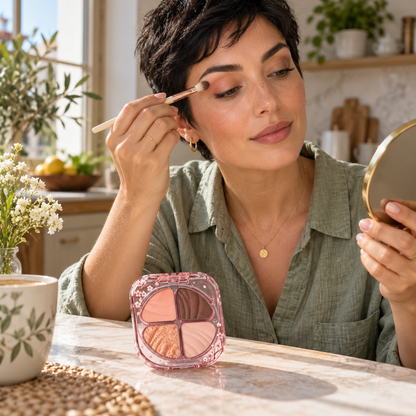 🌸 Eyeshadow Palette | Makeup | Vanity | Her | Cherry-Blossom Warm Shade Collection