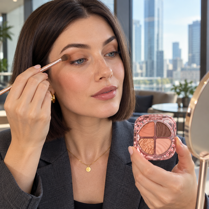 🌸 Eyeshadow Palette | Makeup | Vanity | Her | Cherry-Blossom Warm Shade Collection