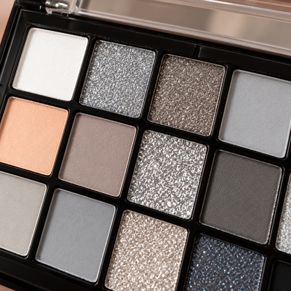 🌸 Eyeshadow Palette | Makeup | Vanity | Her | Floral-Inspired Smoky Shade Collection