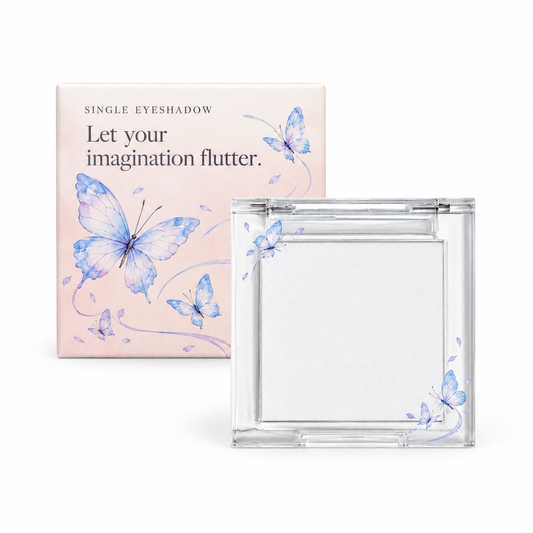 🦋 Single Eyeshadow | Makeup | Vanity | Her | Watercolor Butterfly Design Elegance